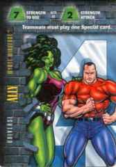 Universe: Ally-Strength 7S 2S  Wyatt Wingfoot (She-Hulk)